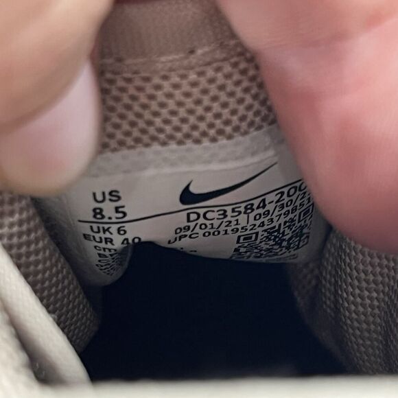 Nike Womens Size 8.5 Air Force 1 High Utility 2.0 Fossil Lace Up Sneakers - Picture 10 of 10